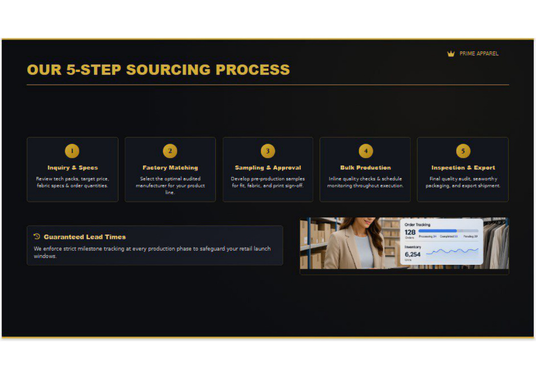Prime Apparel Sourcing catalog page 10