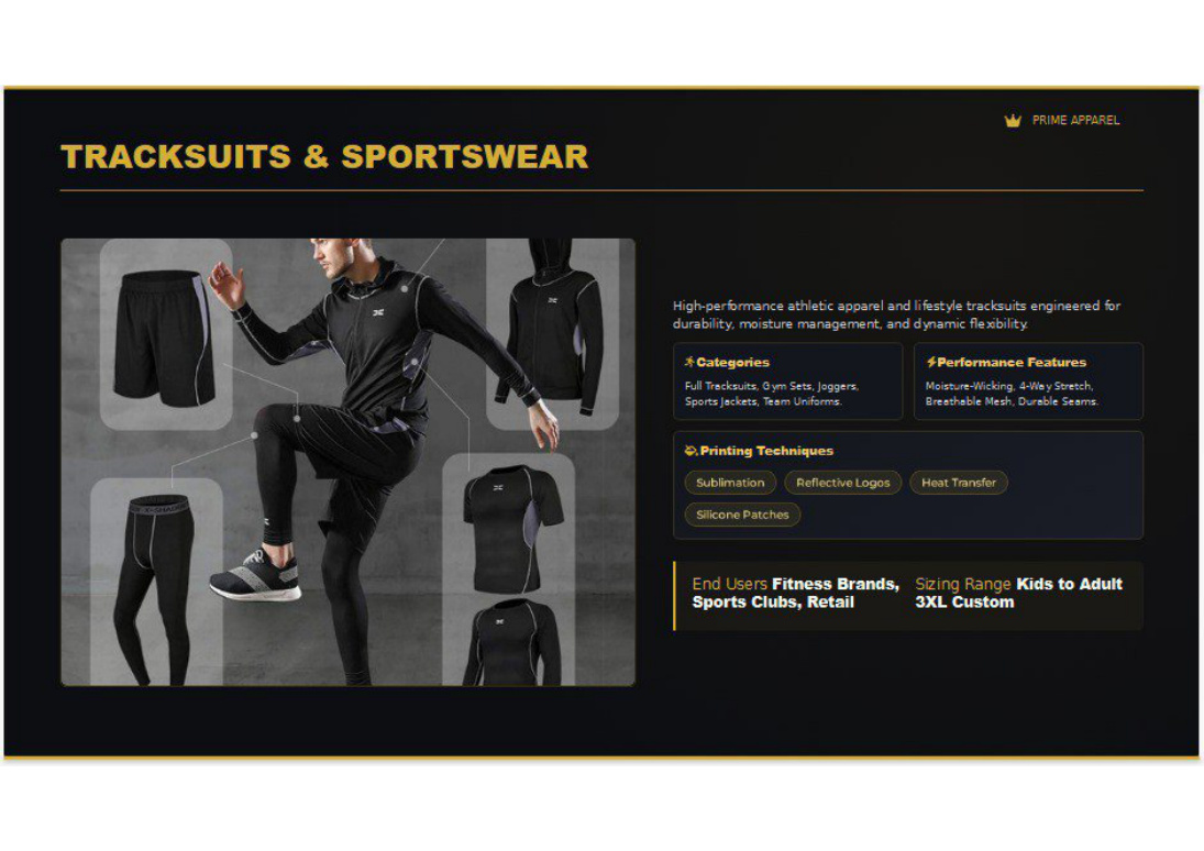 Prime Apparel Sourcing catalog page 7