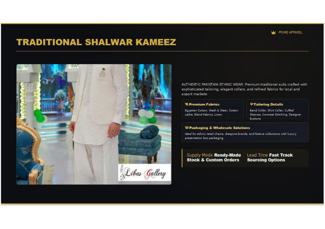Prime Apparel Sourcing catalog page 8